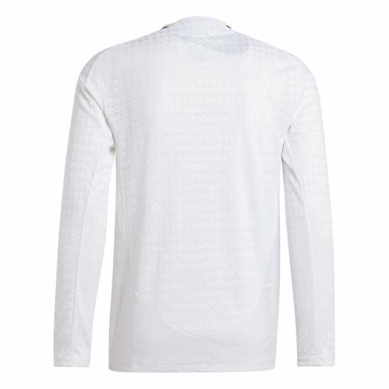 Adidas Домакинска Футболна Фланелка Mens  Real Madrid Authentic Long-Sleeve Home Shirt 24/25  