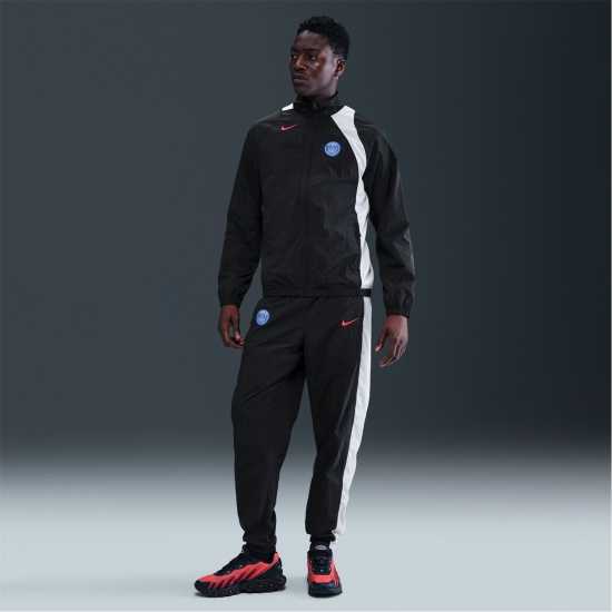 Футболни тренировъчни якета Nike Мъжко Спортно Горнище Psg T90 Tracksuit Jacket Mens Nike Мъжко Спортно Горнище Psg T90 Tracksuit Jacket Mens Футболни тренировъчни якета