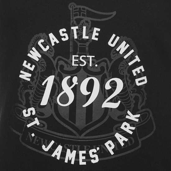 Team Дамска Тениска Newcastle United Fc 1892 T Shirt Ladies Black - Дамски тениски и фланелки