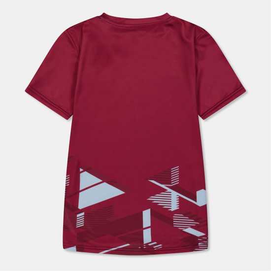 Umbro Kids' West Ham Licence Short-Sleeve T-Shirt  