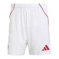 Футболни тренировъчни долнища Adidas Arsenal Home Shorts 2025 2026 Adults Adidas Arsenal Home Shorts 2025 2026 Adults Футболни тренировъчни долнища