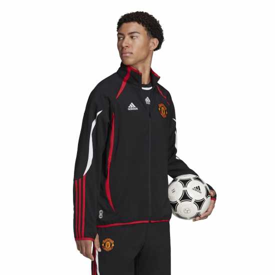 Adidas Мъжко Спортно Горнище Manchester United Teamgeist Track Jacket Mens  - Футболни тренировъчни якета