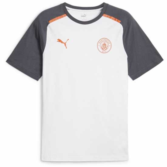 Puma Мъжка Риза Mcfc Casuals Tee T-Shirt Mens Puma White 