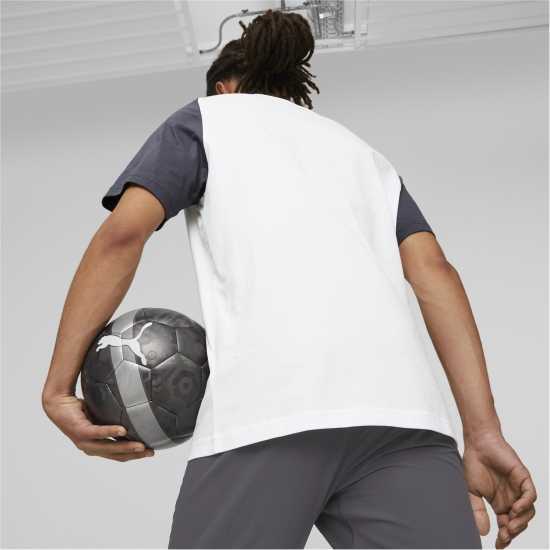 Puma Мъжка Риза Mcfc Casuals Tee T-Shirt Mens Puma White 