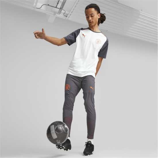 Puma Мъжка Риза Mcfc Casuals Tee T-Shirt Mens Puma White 