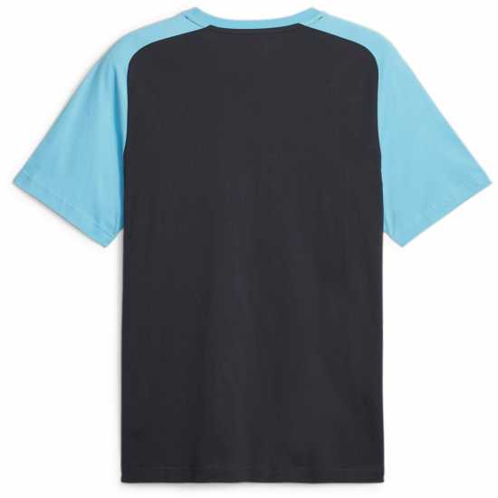 Puma Мъжка Риза Mcfc Casuals Tee T-Shirt Mens Dark Navy 