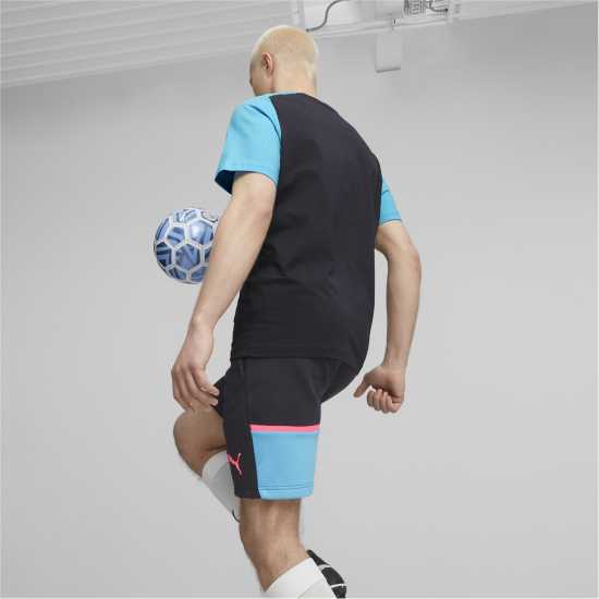 Puma Мъжка Риза Mcfc Casuals Tee T-Shirt Mens Dark Navy 