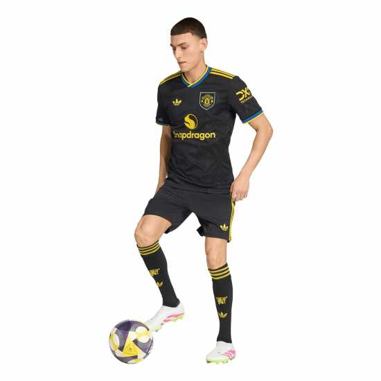 Adidas Manchester United Third Shorts 2025 2026 Adults Adidas Manchester United Third Shorts 2025 2026 Adults