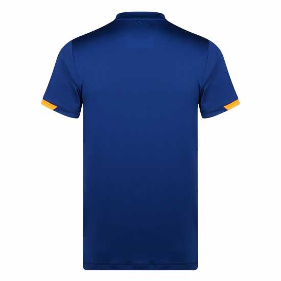 Castore Rangers Travel T-Shirt 2023 2024 Adults Blue Мъжки ризи