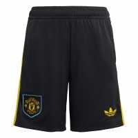 Adidas Manchester United Third Shorts 2025 2026 Juniors  