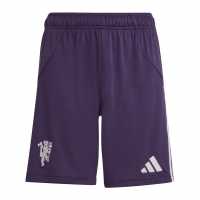 Adidas Manchester United Away Shorts 2025 2026 Juniors  Детски къси панталони