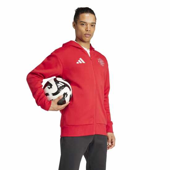 Adidas Manchester United Anthem Jacket 2024 2025 Adults  