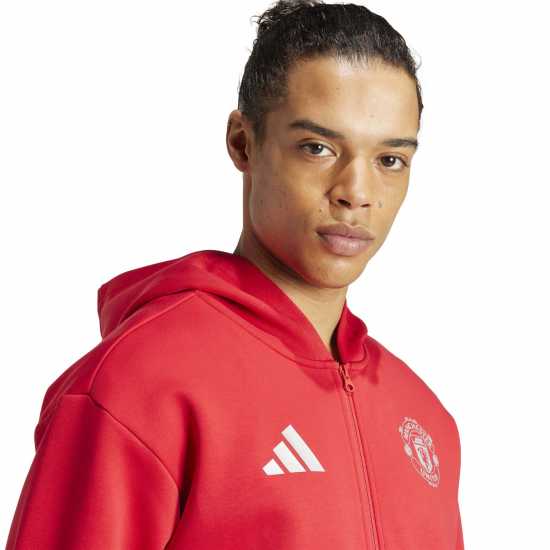 Adidas Manchester United Anthem Jacket 2024 2025 Adults  
