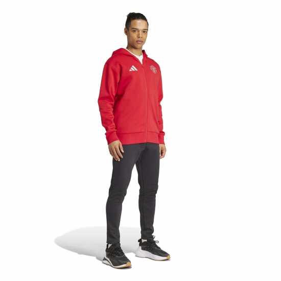 Adidas Manchester United Anthem Jacket 2024 2025 Adults  