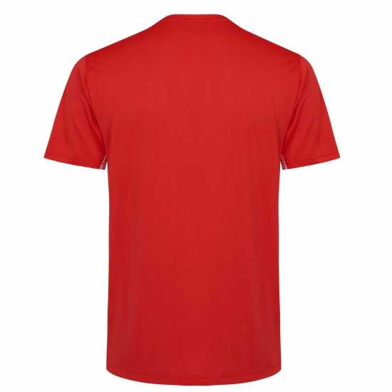 Мъжка Спортна Тениска Castore Rangers Training Top Mens Red/White Мъжко облекло за едри хора