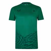 Тениска Castore Newcastle United Pre Match T Shirt 2023 2024 Adults Green/Black Мъжки ризи