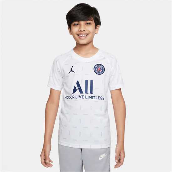 Nike Psg Short Sleeve T-Shirt Juniors  - Детски тениски и фланелки