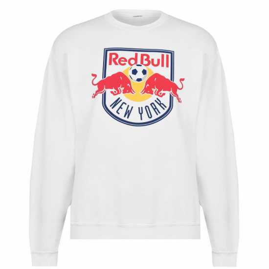 Мъжка Блуза Обло Деколте Mls Logo Crew Sweatshirt Mens New York RB Мъжко облекло за едри хора