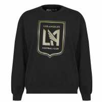Мъжка Блуза Обло Деколте Mls Logo Crew Sweatshirt Mens LA FC Мъжко облекло за едри хора