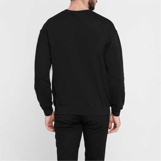 Спортна Блуза Mls Logo Crew Sweatshirt Adults LA FC Мъжки горнища на анцуг