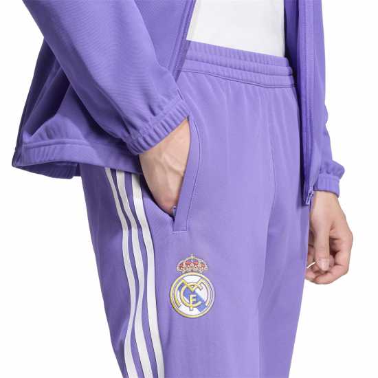 Adidas Real Madrid Originals Lfstlr Tracksuit Bottoms 25/26 Mens  