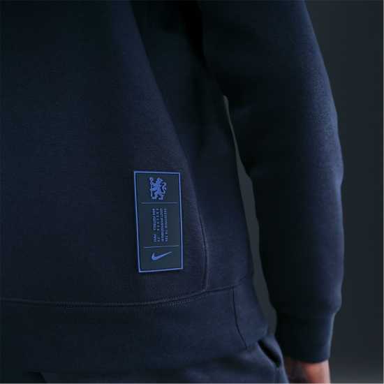 Nike Мъжки Пуловер Обло Деколте Chelsea Club Crew Sweater Mens Nike Мъжки Пуловер Обло Деколте Chelsea Club Crew Sweater Mens