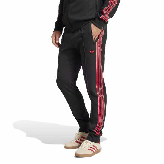 Adidas Manchester United Fc Terrace Icons Tracksuit Bottoms Adults Adidas Manchester United Fc Terrace Icons Tracksuit Bottoms Adults