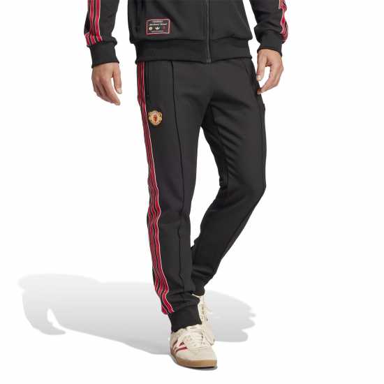 Adidas Manchester United Fc Terrace Icons Tracksuit Bottoms Adults Adidas Manchester United Fc Terrace Icons Tracksuit Bottoms Adults