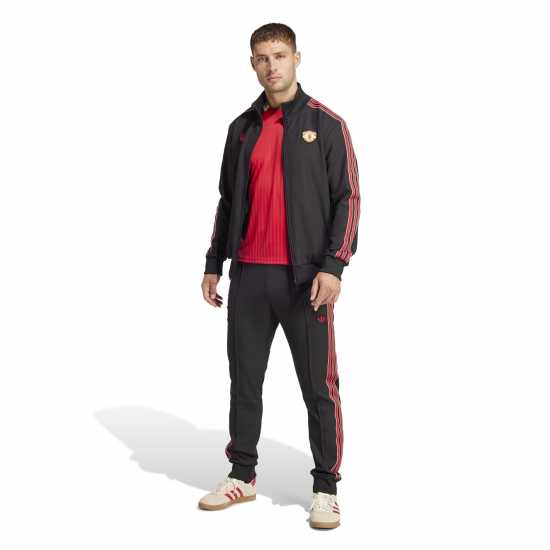 Adidas Manchester United Fc Terrace Icons Tracksuit Bottoms Adults Adidas Manchester United Fc Terrace Icons Tracksuit Bottoms Adults