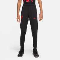 Nike Liverpool Dri-Fit Strike Pants Juniors Black/Siren Red Детски долнища за бягане