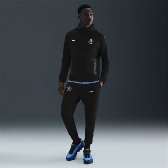 Nike Мъжки Анцуг Chelsea Tech Tracksuit Bottoms Mens  