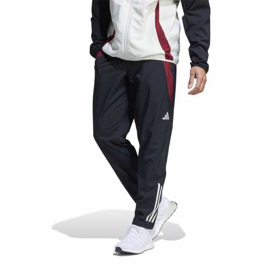 Adidas Manchester United Pre Match Tracksuit Bottoms 2024 2025 Adults Adidas Manchester United Pre Match Tracksuit Bottoms 2024 2025 Adults