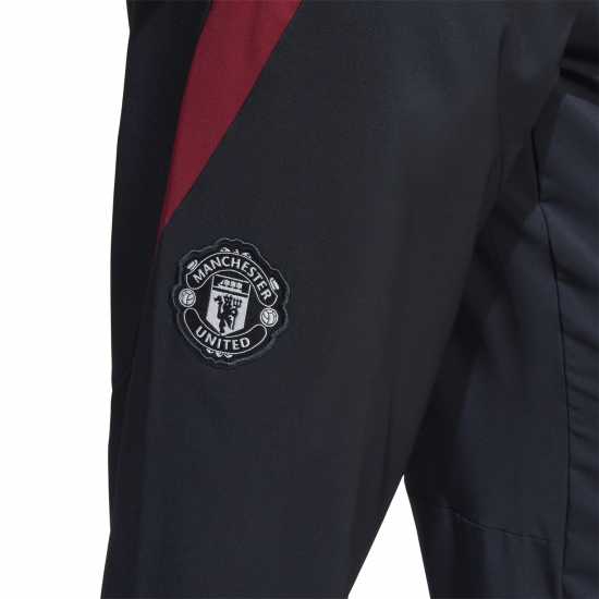 Adidas Manchester United Pre Match Tracksuit Bottoms 2024 2025 Adults Adidas Manchester United Pre Match Tracksuit Bottoms 2024 2025 Adults