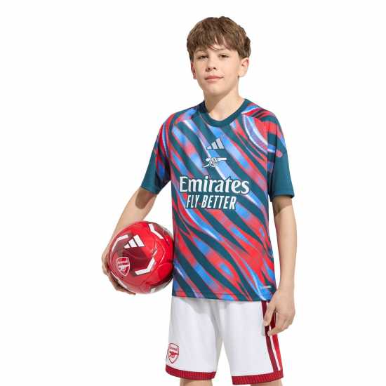 Adidas Arsenal Pre Match Shirt 2026/27 Juniors Adidas Arsenal Pre Match Shirt 2026/27 Juniors
