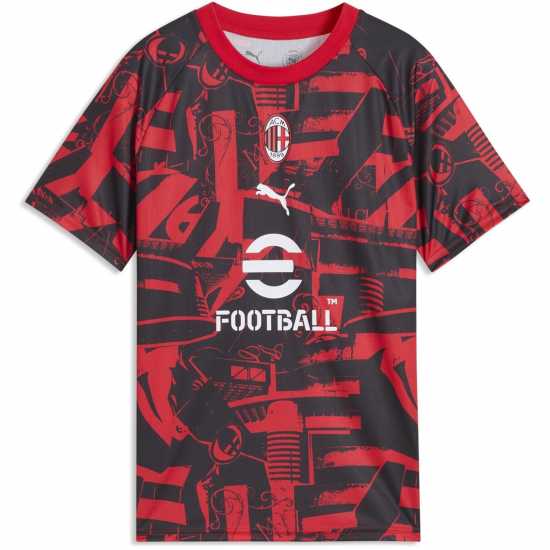 Puma Ac Milan Pre Match Shirt 2026/27 Juniors Puma Ac Milan Pre Match Shirt 2026/27 Juniors