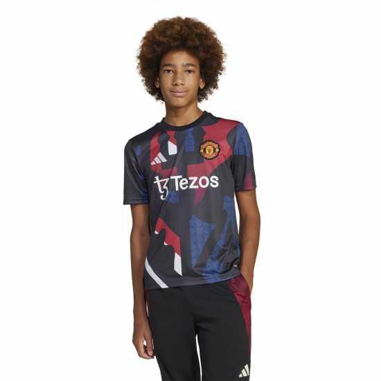 Adidas Manchester United Prematch Shirt 2024 2025 Juniors  Детски тениски и фланелки