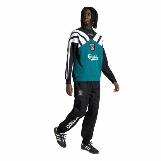 Adidas Liverpool 1995 Crew Sweatshirt Adults Adidas Liverpool 1995 Crew Sweatshirt Adults