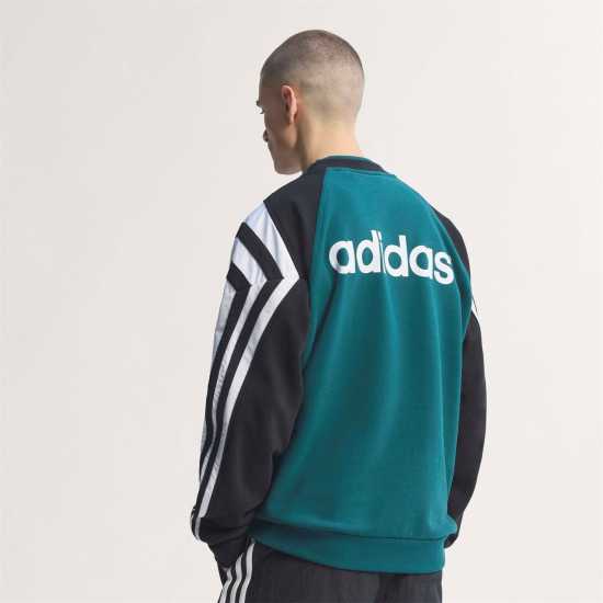 Adidas Liverpool 1995 Crew Sweatshirt Adults Adidas Liverpool 1995 Crew Sweatshirt Adults