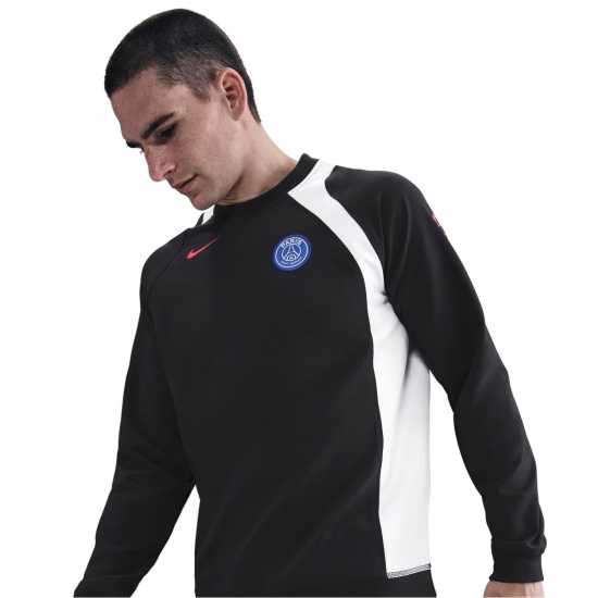 Мъжки горнища на анцуг Nike Psg T90 Crew Sweater 2025 2026 Mens Nike Psg T90 Crew Sweater 2025 2026 Mens Мъжки горнища на анцуг