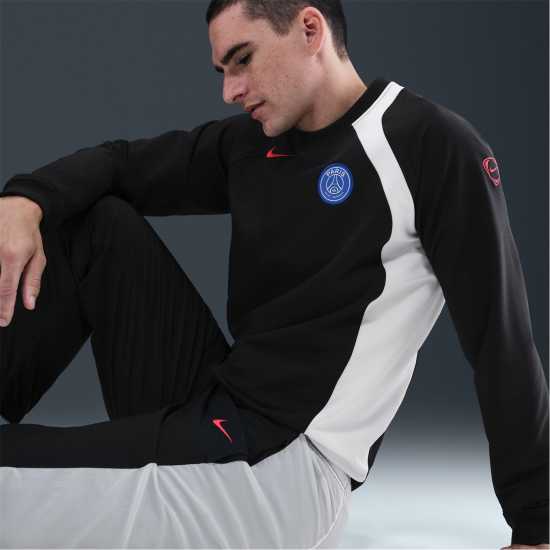 Мъжки горнища на анцуг Nike Psg T90 Crew Sweater 2025 2026 Mens Nike Psg T90 Crew Sweater 2025 2026 Mens Мъжки горнища на анцуг