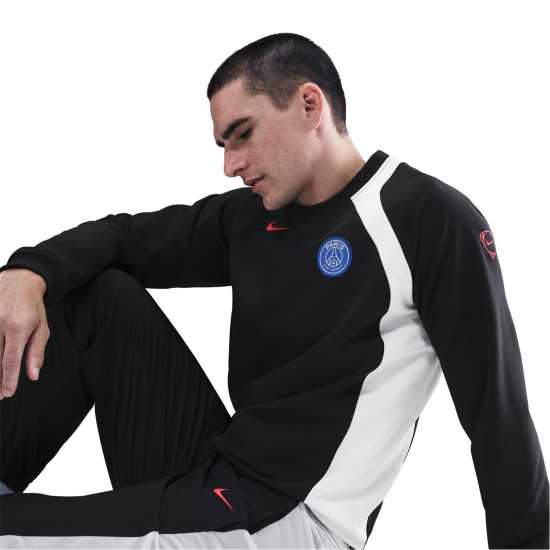 Мъжки горнища на анцуг Nike Psg T90 Crew Sweater 2025 2026 Mens Nike Psg T90 Crew Sweater 2025 2026 Mens Мъжки горнища на анцуг