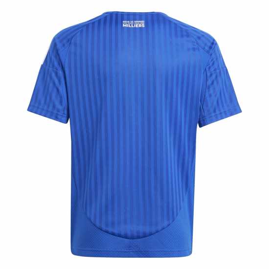 Детски тениски и фланелки Adidas Домакинска Футболна Фланелка Strasbourg Home Shirt 2025 2026 Juniors Adidas Домакинска Футболна Фланелка Strasbourg Home Shirt 2025 2026 Juniors Детски тениски и фланелки