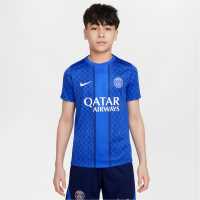Nike Домакинска Футболна Фланелка Paris Saint-Germain Pre Match Home Shirt 2025 2026 Juniors  Детски тениски и фланелки
