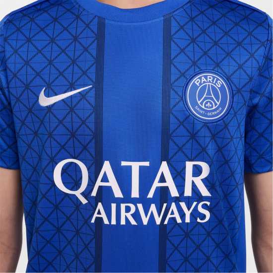 Детски тениски и фланелки Nike Домакинска Футболна Фланелка Paris Saint-Germain Pre Match Home Shirt 2025 2026 Juniors Nike Домакинска Футболна Фланелка Paris Saint-Germain Pre Match Home Shirt 2025 2026 Juniors Детски тениски и фланелки