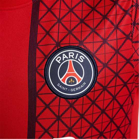 Детски тениски и фланелки Nike Paris Saint-Germain Pre Match Away Shirt 2025 2026 Juniors Nike Paris Saint-Germain Pre Match Away Shirt 2025 2026 Juniors Детски тениски и фланелки