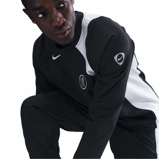 Мъжки горнища на анцуг Nike Мъжки Пуловер Обло Деколте Chelsea T90 Crew Sweater Mens Nike Мъжки Пуловер Обло Деколте Chelsea T90 Crew Sweater Mens Мъжки горнища на анцуг