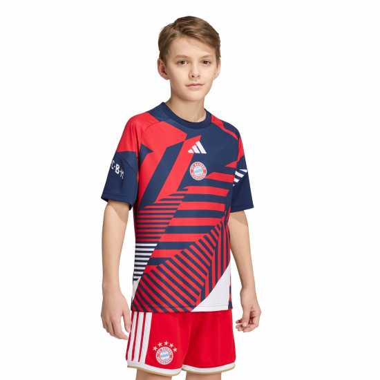 Adidas Bayern Munich Pre Match Shirt 2026/27 Juniors Adidas Bayern Munich Pre Match Shirt 2026/27 Juniors