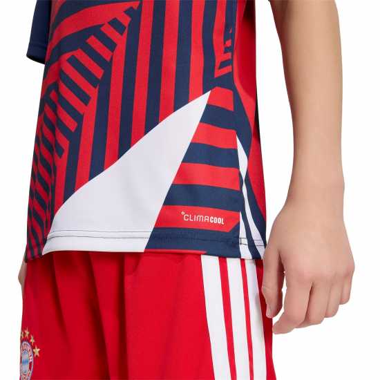 Adidas Bayern Munich Pre Match Shirt 2026/27 Juniors Adidas Bayern Munich Pre Match Shirt 2026/27 Juniors
