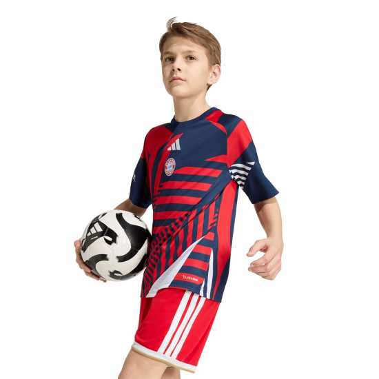 Adidas Bayern Munich Pre Match Shirt 2026/27 Juniors Adidas Bayern Munich Pre Match Shirt 2026/27 Juniors
