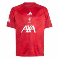 Adidas Liverpool Pre Match Shirt 2026/27 Juniors Adidas Liverpool Pre Match Shirt 2026/27 Juniors